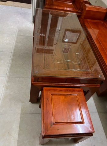 Bộ Bàn Ghế Âu Á Trương Voi Gỗ Xoan Ta